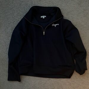 Black BYU Albion Half-Zip Sweatshirt